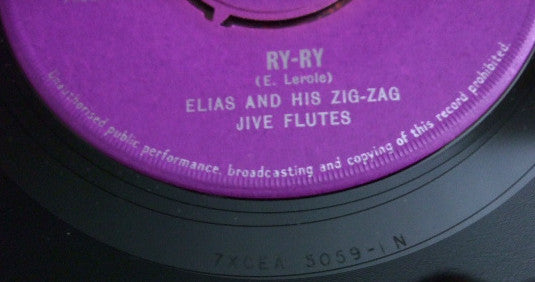 Elias And His Zig-Zag Jive Flutes : Tom Hark  (7", Single)