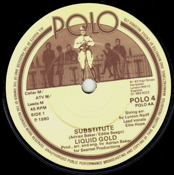 Liquid Gold : Substitute (7", Single)