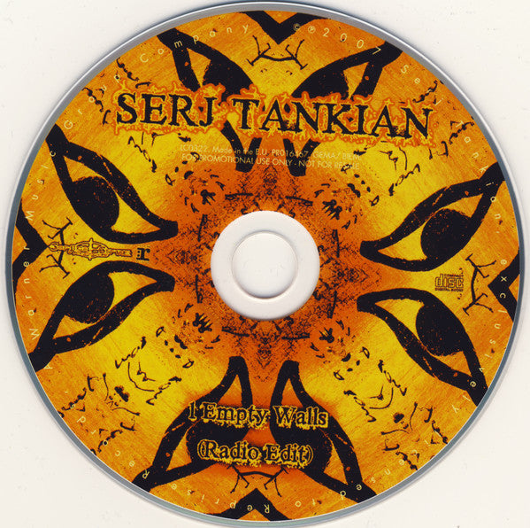 Serj Tankian : Empty Walls (CD, Single, Promo)