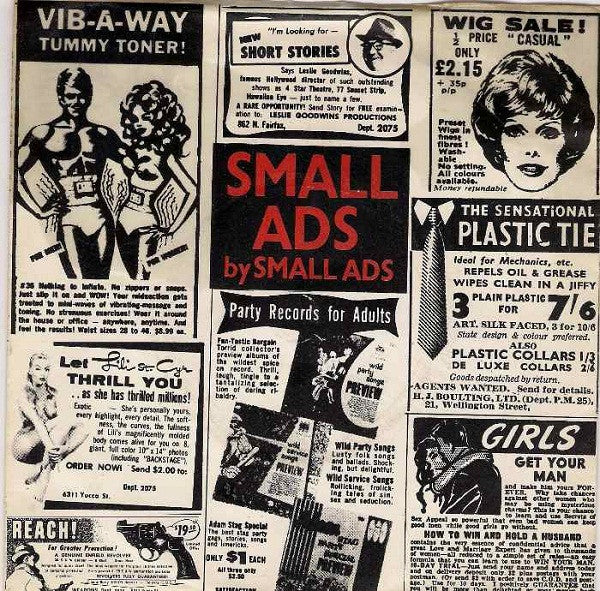 Small Ads : Small Ads (7", Single)