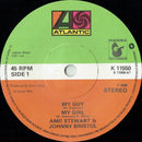 Amii Stewart & Johnny Bristol : My Guy, My Girl (7", Single)