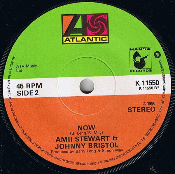 Amii Stewart & Johnny Bristol : My Guy, My Girl (7", Single)
