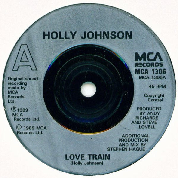 Holly Johnson : Love Train (7", Single, Inj)