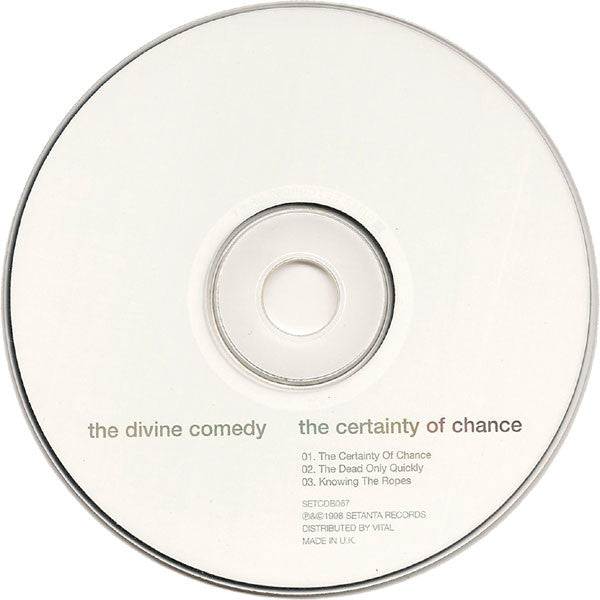 The Divine Comedy : The Certainty Of Chance (CD, Single, CD2)
