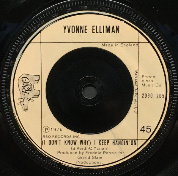 Yvonne Elliman : Love Me (7", Single)