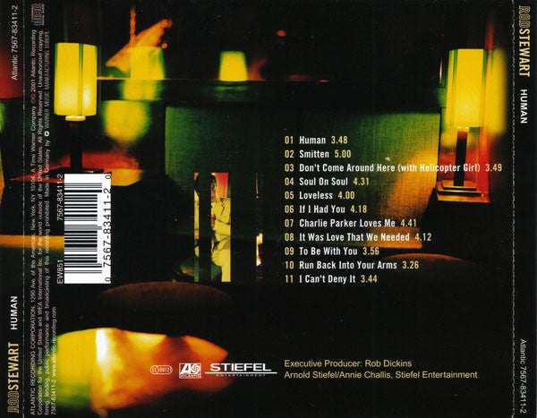 Rod Stewart : Human (CD, Album)