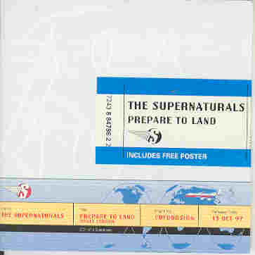The Supernaturals : Prepare To Land (CD, Single, CD1)