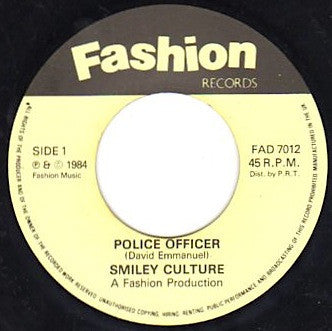 Smiley Culture / The Reprobates : Police Officer (7", Single, Lar)