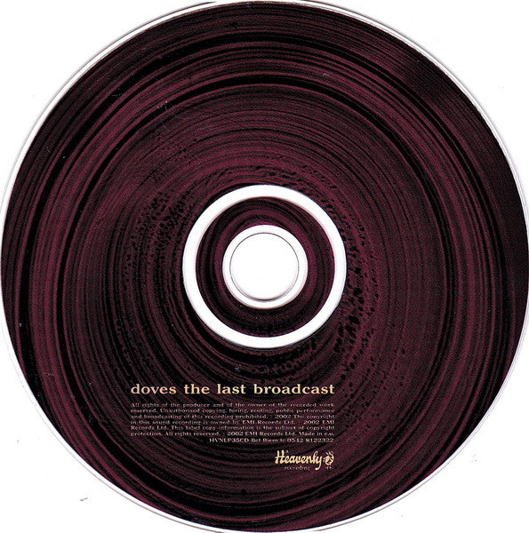 Doves : The Last Broadcast (CD, Album)