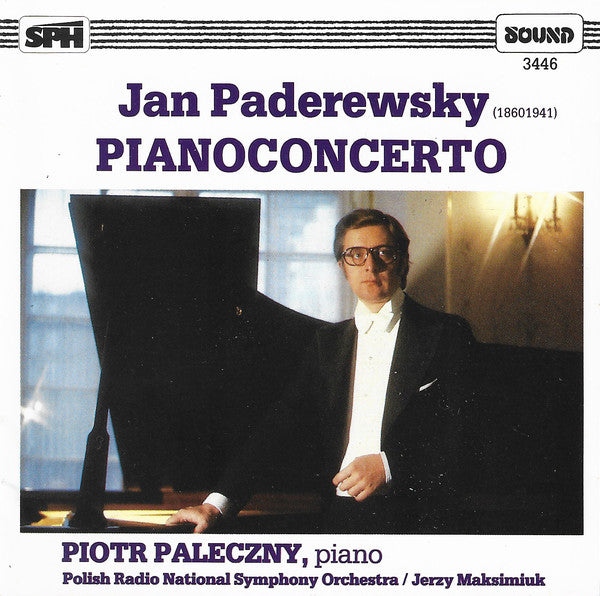 Ignacy Jan Paderewski, Piotr Paleczny, Wielka Orkiestra Symfoniczna Polskiego Radia I Telewizji, Jerzy Maksymiuk : Pianoconcerto (CD, Album)