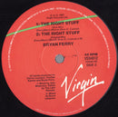 Bryan Ferry : The Right Stuff (12", Single)