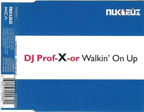 DJ Professor : Walkin' On Up (CD, Single)