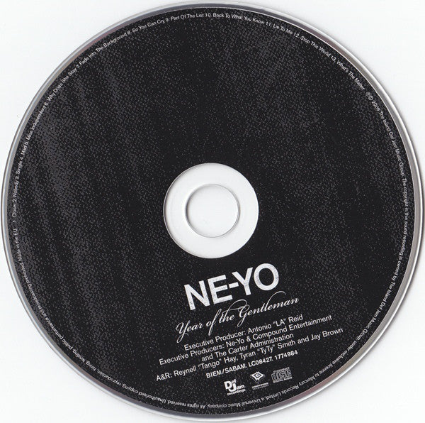 Ne-Yo : Year Of The Gentleman (CD, Album)