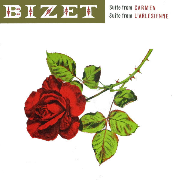 Georges Bizet - The Sinfonia Of London Conducted By Muir Mathieson : Carmen Suite / L'Arlésienne Suite (LP, Album, Mono, Club)