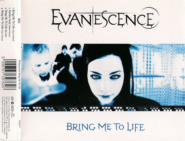 Evanescence : Bring Me To Life (CD, Single, Enh)