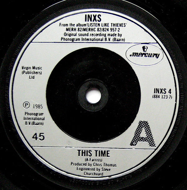 INXS : This Time (7")