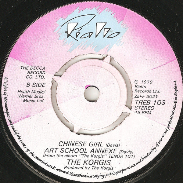 The Korgis : If I Had You (7", Single, RE)