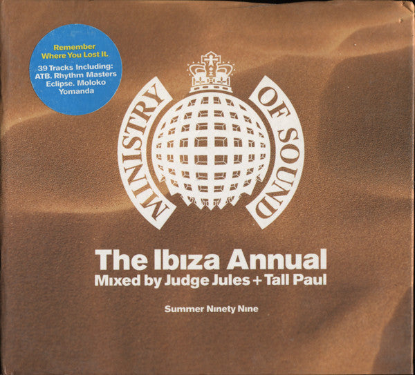 Judge Jules + Tall Paul : The Ibiza Annual Summer Ninety Nine (2xCD, Ltd, Mixed)
