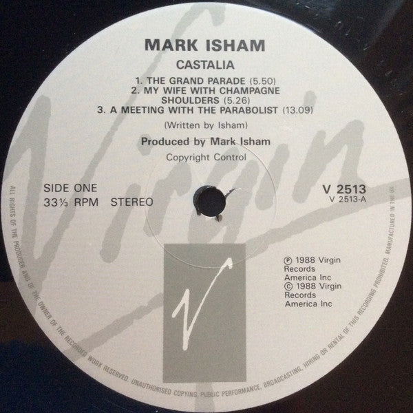 Mark Isham : Castalia (LP)