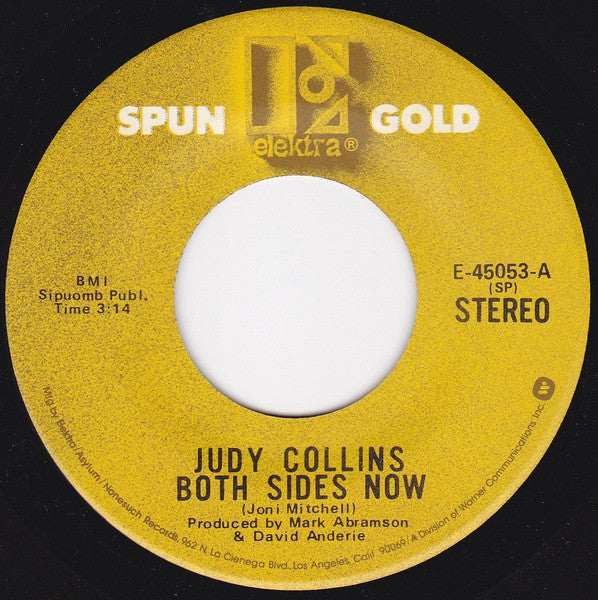 Judy Collins : Both Sides Now / Amazing Grace (7", Single)