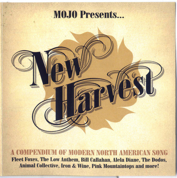Various : New Harvest (A Compendium Of Modern North American Song) (CD, Comp)