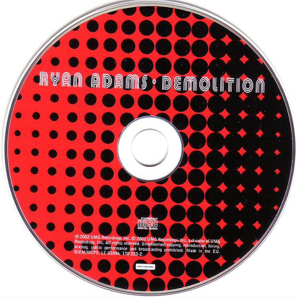 Ryan Adams : Demolition (CD, Album)