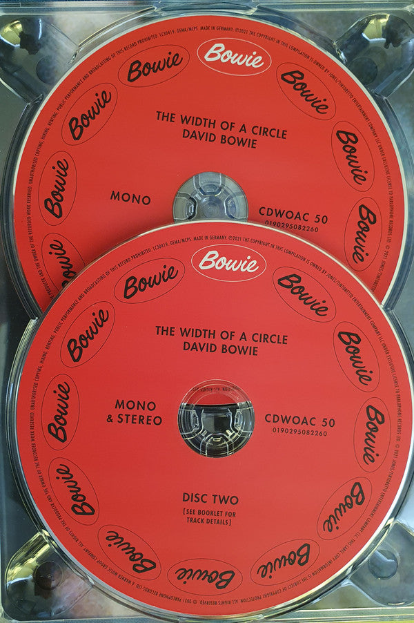 David Bowie : The Width Of A Circle (2xCD, Comp, Mono, Dig)