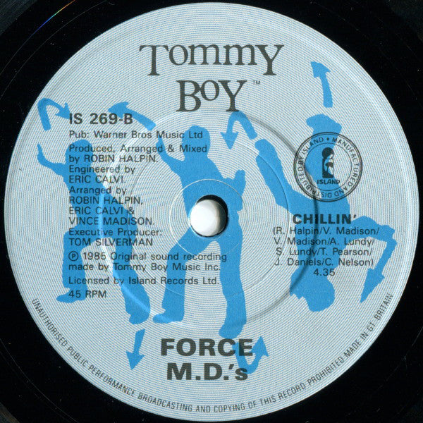 Force M.D.'s* : Tender Love (7", Single)