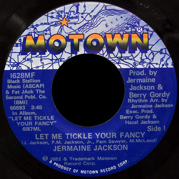 Jermaine Jackson : Let Me Tickle Your Fancy (7", Single, Sid)