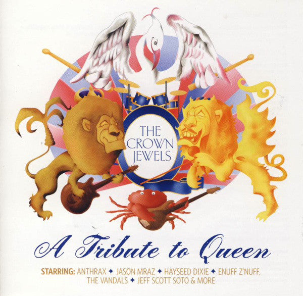 Various : The Crown Jewels - A Tribute To Queen (CD, Comp)