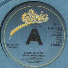 Tammy Wynette : Sweet Music Man (7", Single, Promo)