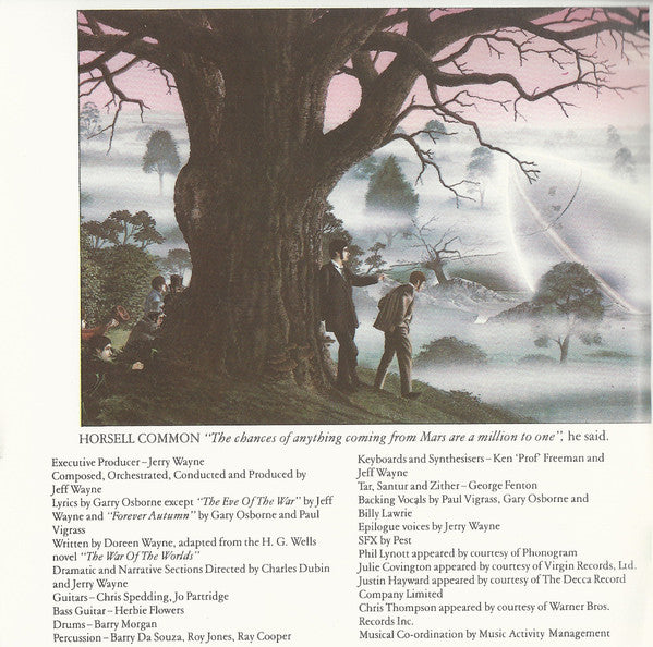Jeff Wayne : Jeff Wayne's Musical Version Of The War Of The Worlds (2xCD, Album, RE, RP, Fat)