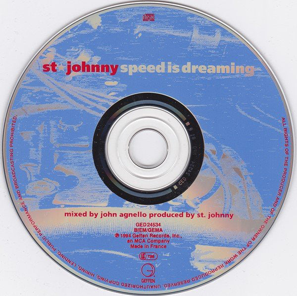 St. Johnny : Speed Is Dreaming (CD, Album)