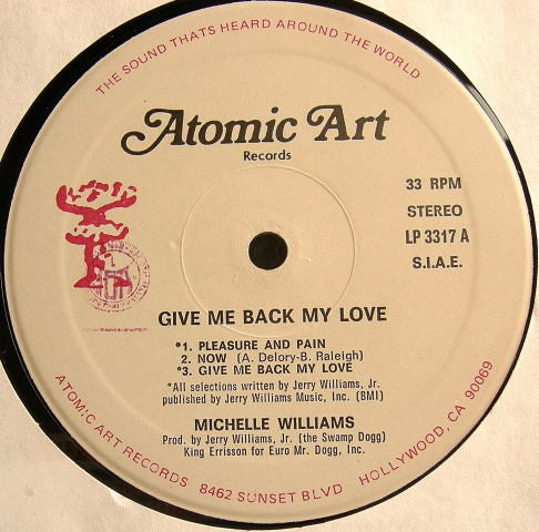 Michelle Williams (2) : Give Me Back My Love (LP, Album)