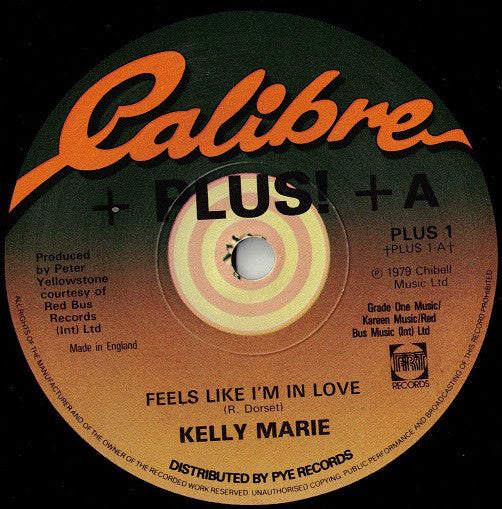 Kelly Marie : Feels Like I'm In Love (7", Single)