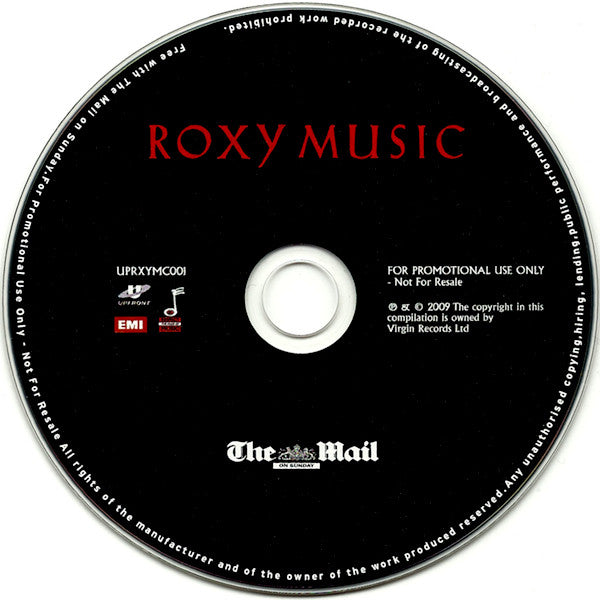 Roxy Music : 12 Of Their Greatest Ever Hits (CD, Comp, Promo)