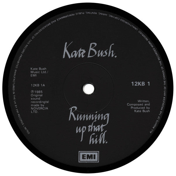 Kate Bush : Running Up That Hill (12", Single, Gol)