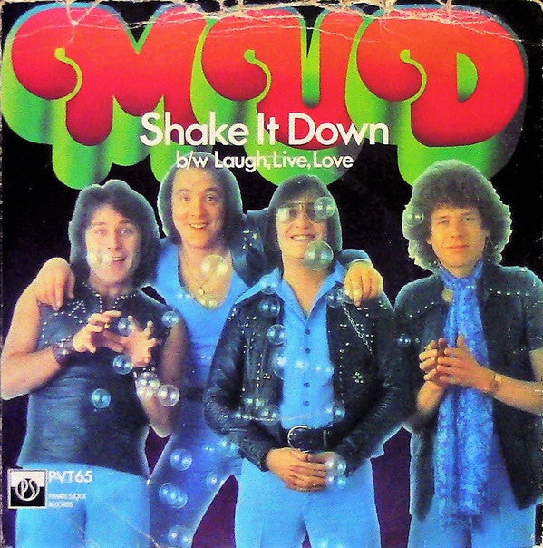 Mud : Shake It Down (7", Single, 4 P)