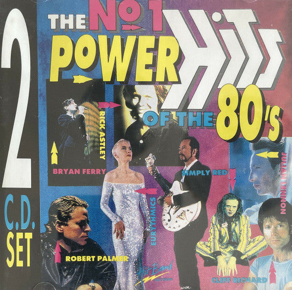 Various : The No. 1 Power Hits Of The 80's (2xCD, Comp)