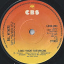 Bill Withers : Lovely Night For Dancing (7")