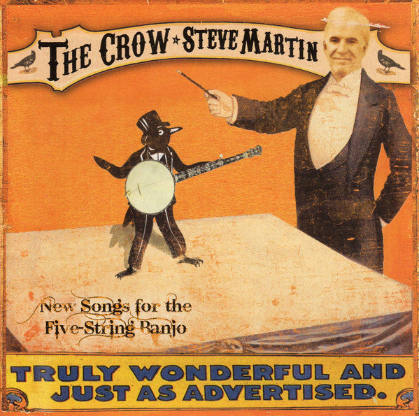 Steve Martin (2) : The Crow (New Songs For The Five-String Banjo) (CD, Album)