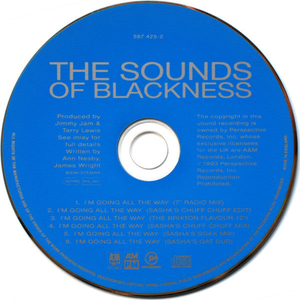 The Sounds Of Blackness* : I'm Going All The Way (CD, Single)