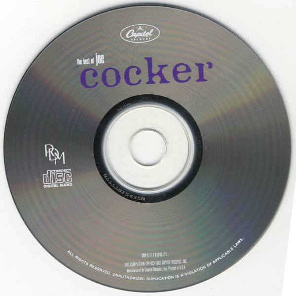 Joe Cocker : The Best Of Joe Cocker (CD, Comp)
