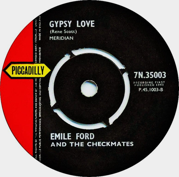 Emile Ford & The Checkmates : Half Of My Heart (7", Single)