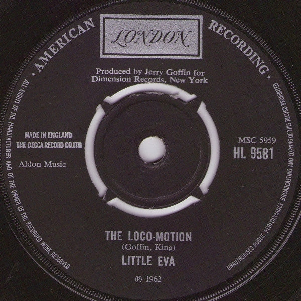 Little Eva : The Loco-Motion (7", RP)