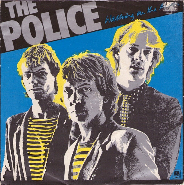 The Police : Walking On The Moon (7", Single, Alt)