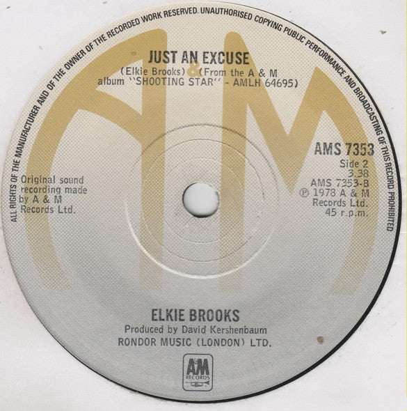 Elkie Brooks : Only Love Can Break Your Heart (7", Single)