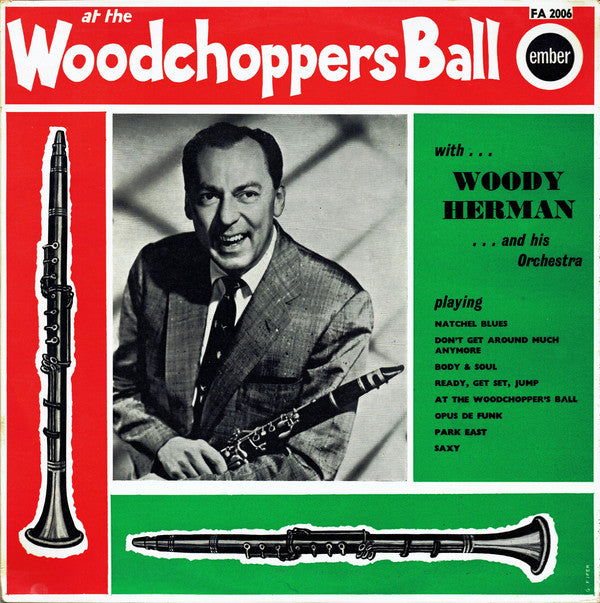 Woody Herman And His Orchestra : At The Woodchoppers Ball (LP, Album, RE)