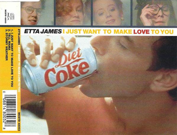 Etta James : I Just Want To Make Love To You (CD, Single)