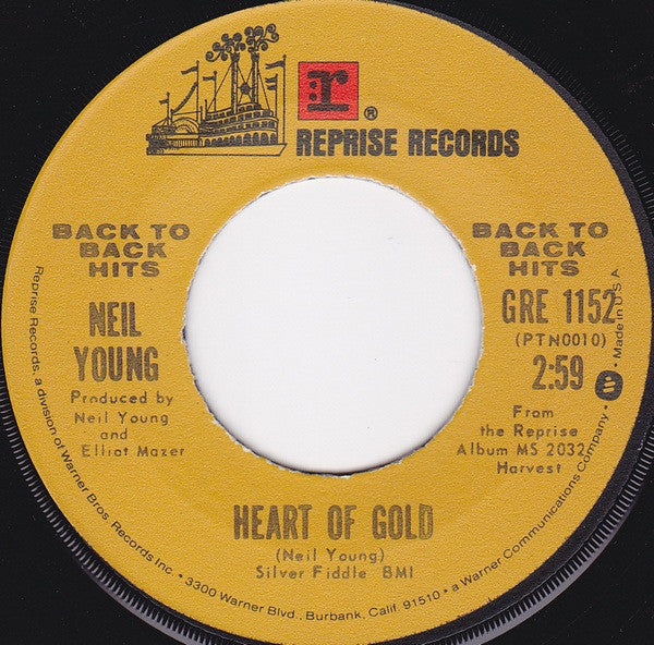 Neil Young : Heart Of Gold / Old Man (7", Single, RE)